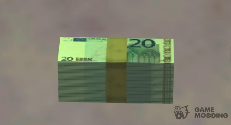 Euro money mod v 1.5 20 euros I для GTA San Andreas