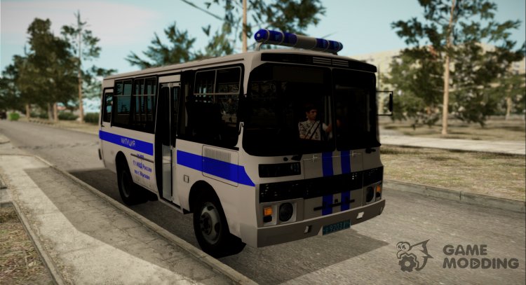 La RANURA 32053 la Policía para GTA San Andreas