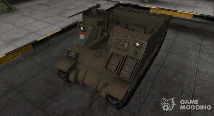 The skin for the M7 Priest for World Of Tanks