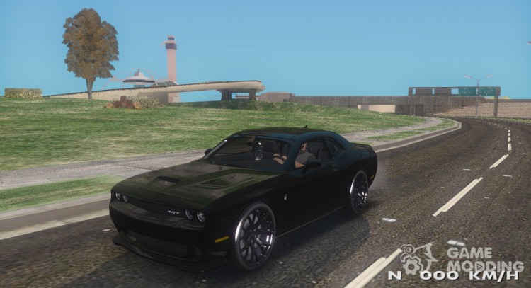 Dodge Challenger SRT Hellcat для GTA San Andreas