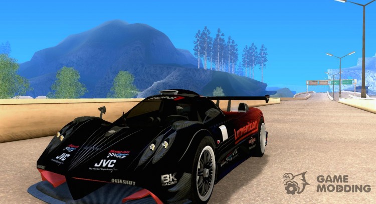 El Pagani Zonda R para GTA San Andreas