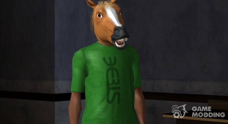 Horse Mask for GTA San Andreas