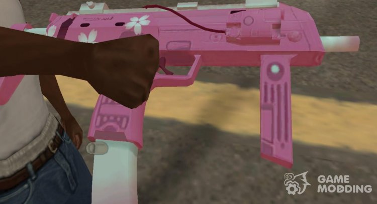 MP7 Sakura from the game the Rules of survival for GTA San Andreas
