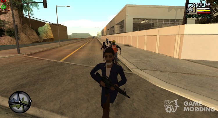La conservación de Zombie Andreas v 1.1 - Supervivencia (con читами) para GTA San Andreas