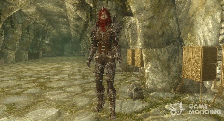 Demon Hunter Armor by Jojjo for TES V: Skyrim