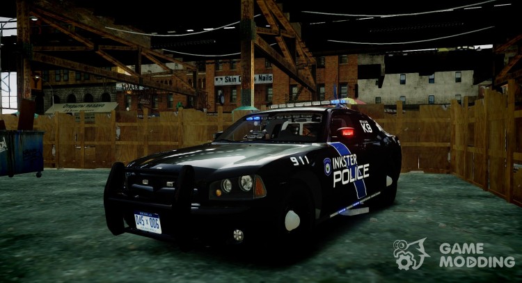 2010 Dodge Charger Police K9 for GTA 4