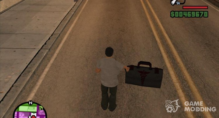 Пакет здоровья из BioShock Infinite для GTA San Andreas