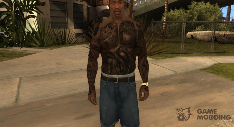 Ami James & Chris Nunez Tattoo para GTA San Andreas