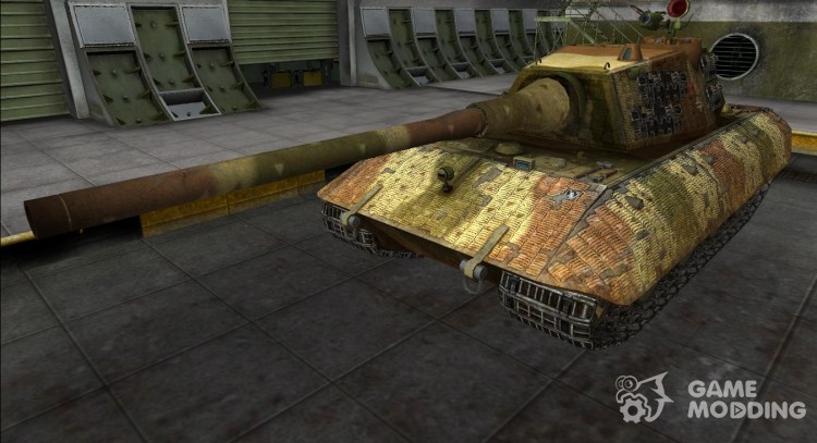 Remodeling and skin for e-100 for World Of Tanks