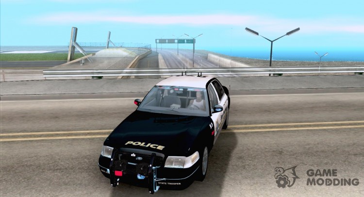 Ford Crown Victoria policía para GTA San Andreas