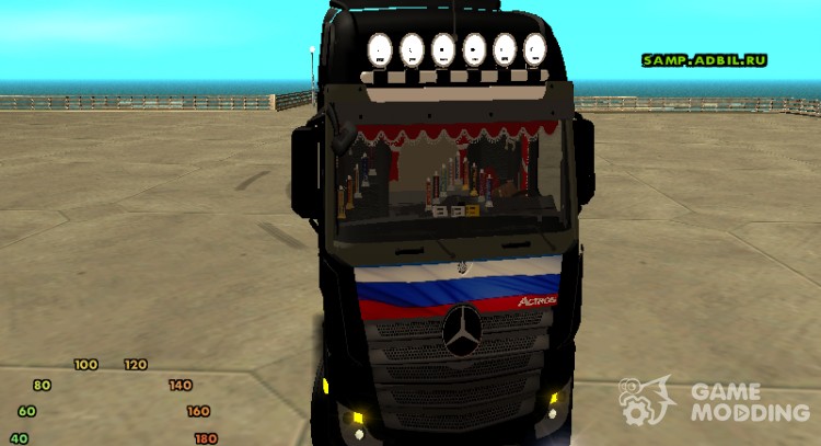 Mersedes Benz Actros для GTA San Andreas