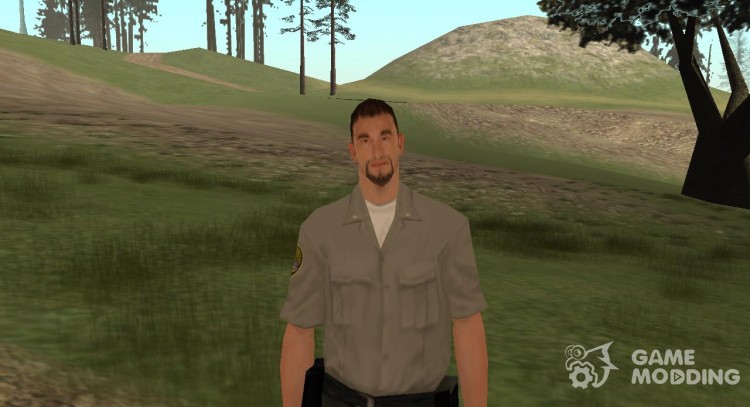 Охранник тюрьмы для GTA San Andreas