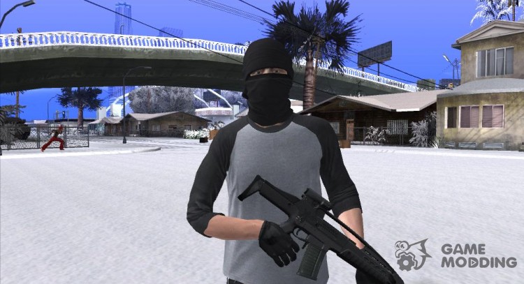 Skin HD DLC Gotten Gains GTA Online v1 para GTA San Andreas