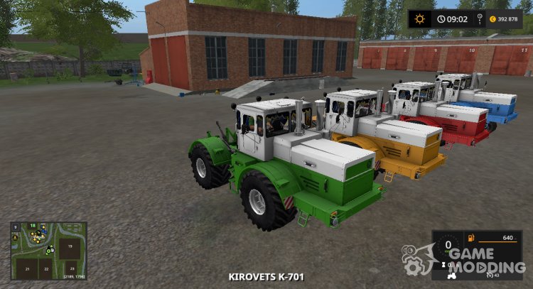 Кировец A-701 MA versión 1.2.0 para Farming Simulator 2017