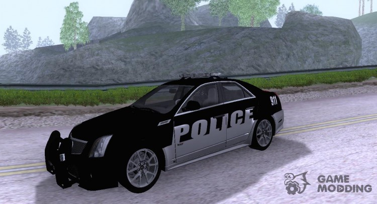 2009 Cadillac CTS V Police para GTA San Andreas