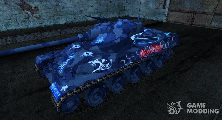 La piel para el AMX 50 100 para World Of Tanks