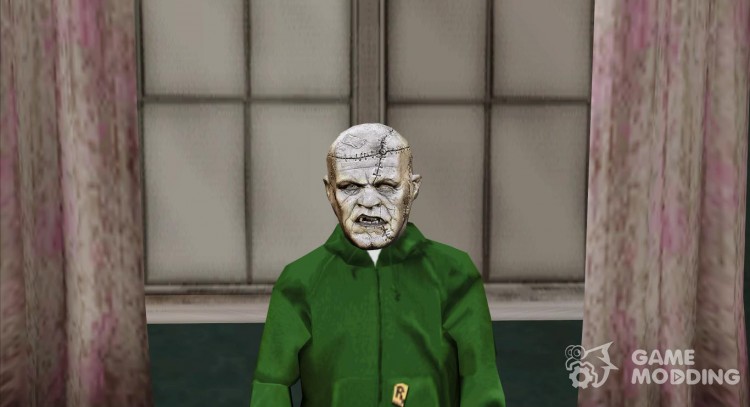 Frankenstein mask v2 (GTA Online) for GTA San Andreas