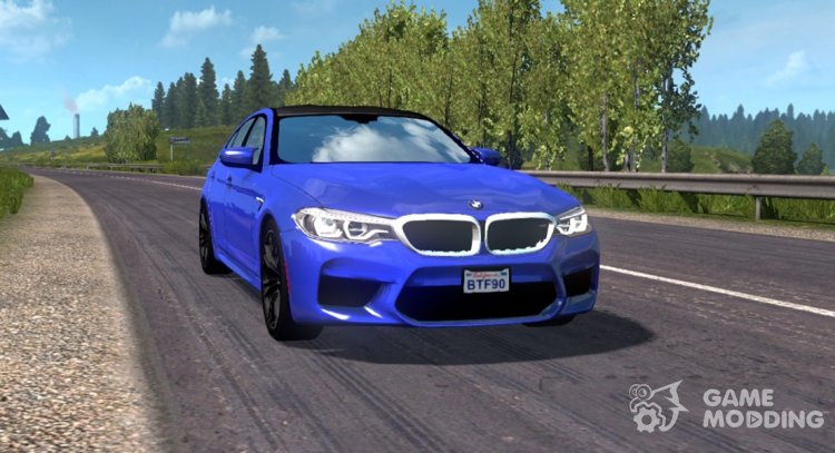 El BMW M5 F90 para Euro Truck Simulator 2