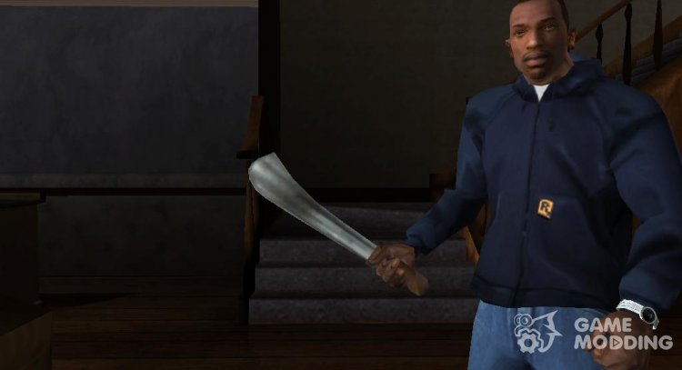 Machete de la versión Beta para GTA San Andreas