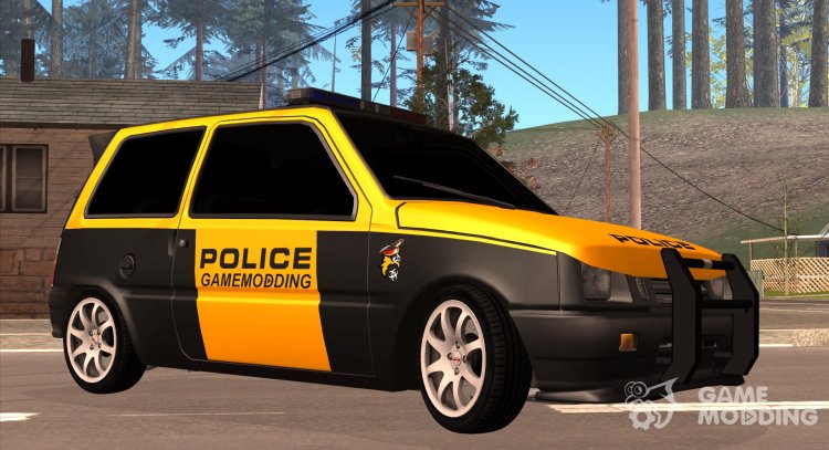 VAZ 1111 OKA policía Gamemodding para GTA San Andreas