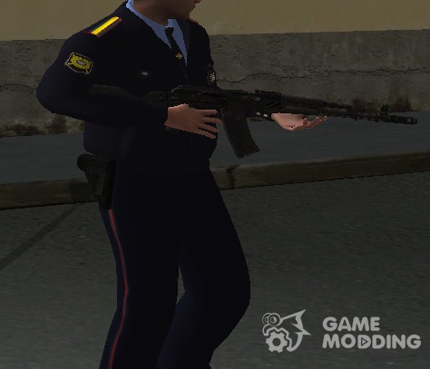 Старшина милиции России для GTA San Andreas