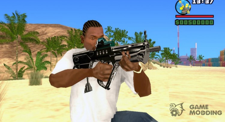 New MP5 для GTA San Andreas