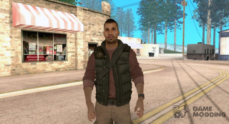Салазар в гражданском для GTA San Andreas