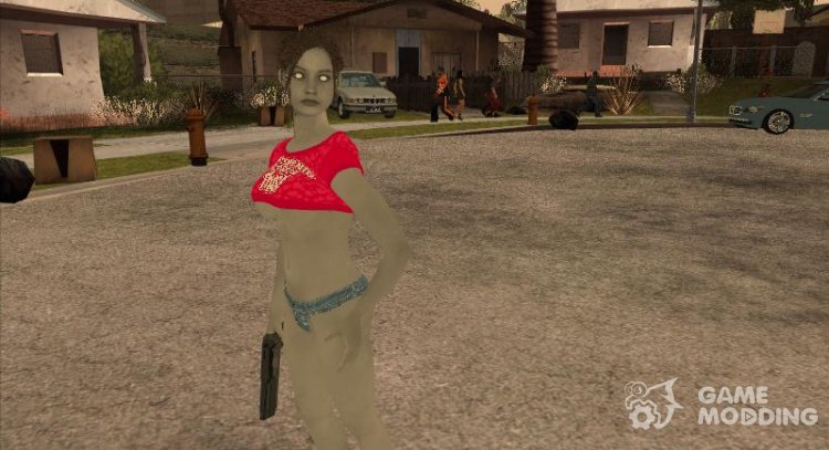 Claire Bertrich for GTA San Andreas