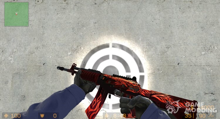 Galil Scorching Dragon for Counter-Strike Source