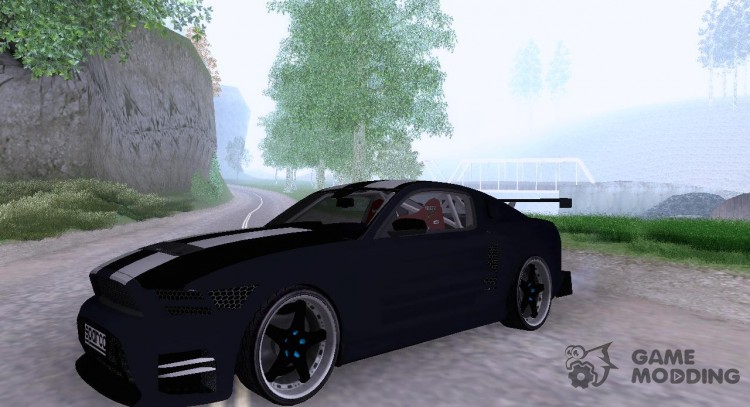 Shelby GT500 tuning Typerulez para GTA San Andreas