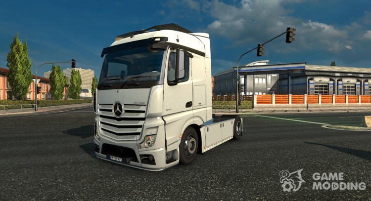 El Mercedes Benz New Actros Rework V1.0 para Euro Truck Simulator 2