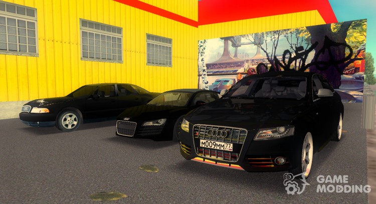 Пак машин Audi для GTA 3