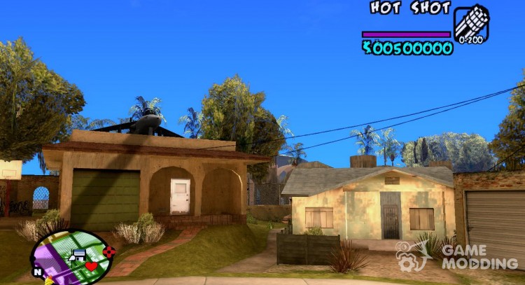 HUD by Hot Shot v.2.2 for SAMP для GTA San Andreas