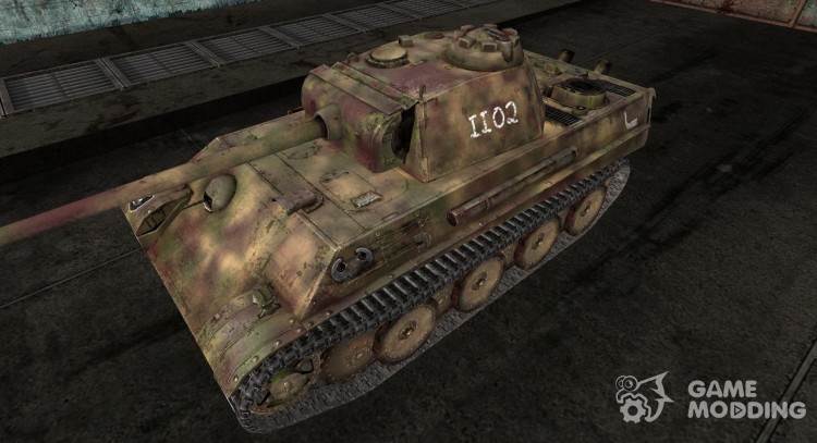 Skin for the Panzer V Panther for World Of Tanks