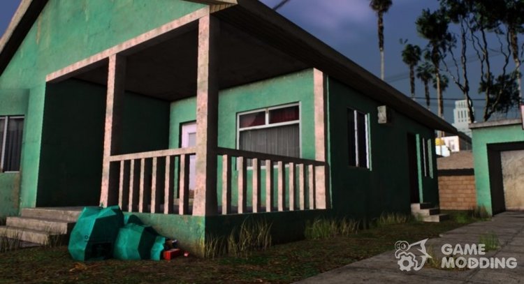 Gran casa de humo retextured para GTA San Andreas