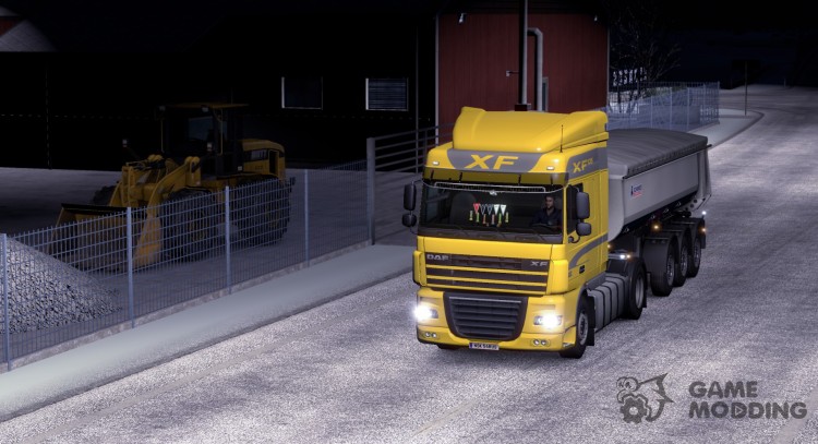 Frosty Winter Weather Mod v 6.1 for Euro Truck Simulator 2