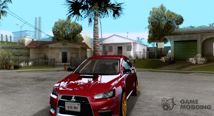 Mitsubishi Lancer Evo X Tuned для GTA San Andreas