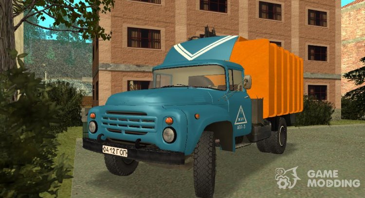 ZIL 4314 Garbage truck for GTA San Andreas