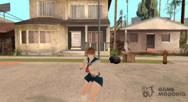 Caliente Kasumi Escuela para GTA San Andreas