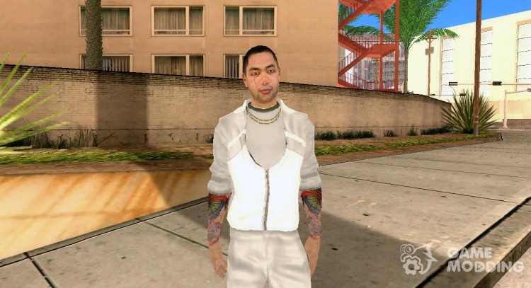 New skin of the triad for GTA San Andreas