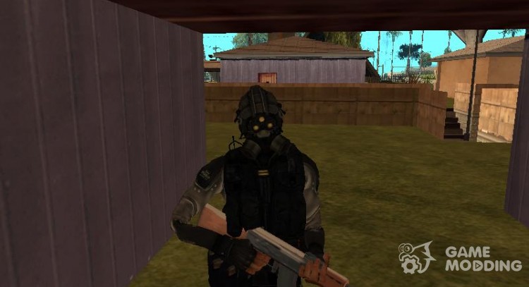 The Commander of the black guards for GTA San Andreas