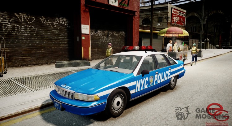 Chevrolet Caprice 1991 NYPD для GTA 4
