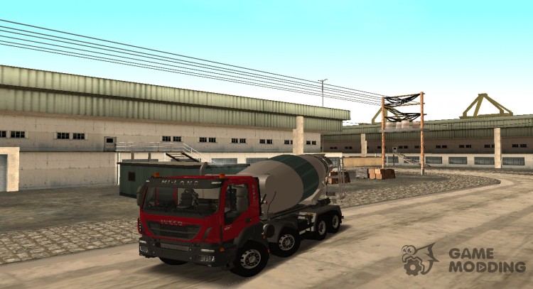 Iveco Trakker Hi-Land E6 2018, mezclador para GTA San Andreas