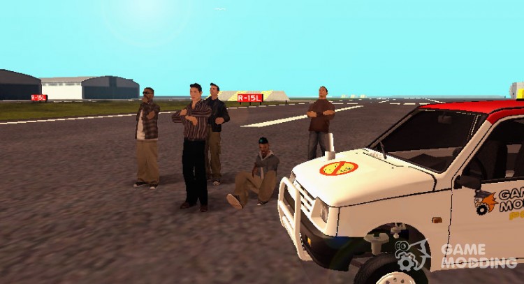 Обычный день из жизни сайта gamemodding.net 2 для GTA San Andreas