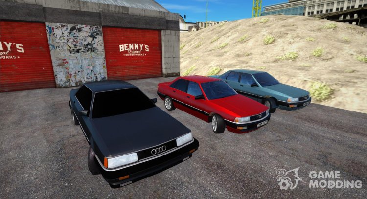 Pack of Audi 200 cars for GTA San Andreas