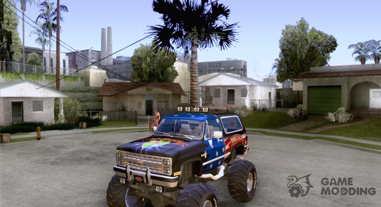 Chevrolet Blazer K5 Monster Skin 3 для GTA San Andreas