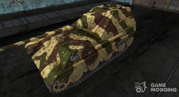 Skin for tank JagdPanther II for World Of Tanks