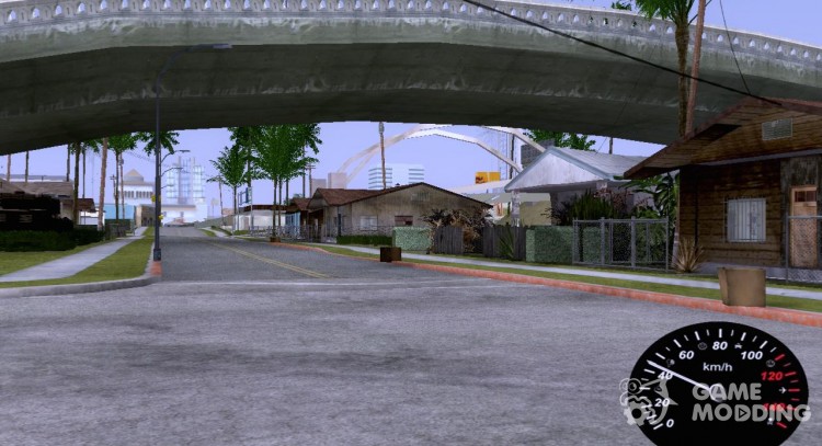 Спидометр от andreybaranov v2.0 для GTA San Andreas