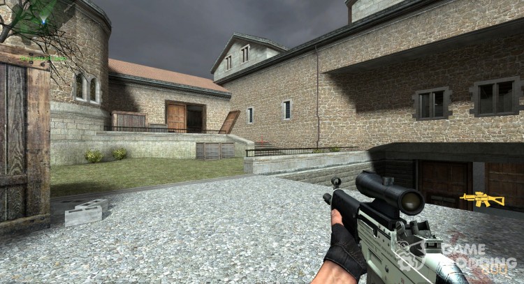 EXium's Half Tone SG552 for Counter-Strike Source