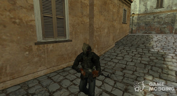 S. T. A. L. K. E. R gopniki con la máscara para Counter Strike 1.6